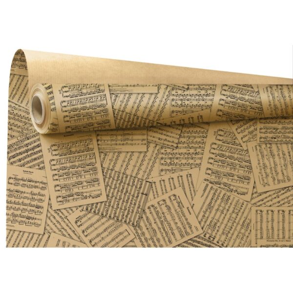 BOBINA CARTA H80 MT40 NOTE MUSICALI  (Cod. 36511-01)