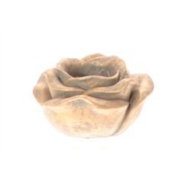 VASO ROSA ALORA D20 H11 CM oro (Cod. 36428-01)