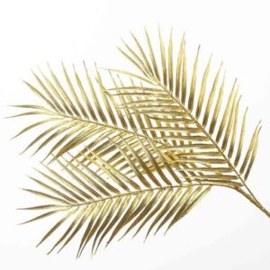 RAMO PALMA X3 86 CM oro (Cod. 36572-02)