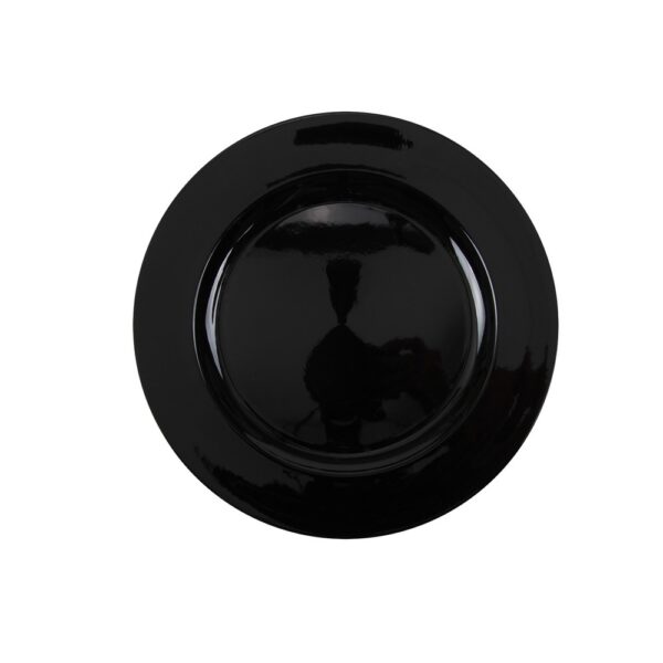 PIATTO PLASTICA D20 CM nero (Cod. 20909-05)