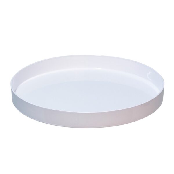 VASSOIO PLASTICA D27 CM bianco (Cod. 36063-05)