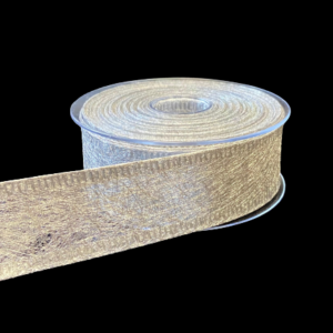 NASTRO DECOFIBRA LAMINATO MM 40 X 25 MT argento (Cod. 36727-02)