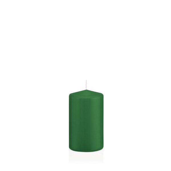 CANDELA MOCCOLO D5,8 H10 CM verde-scuro (Cod. 35632-04)