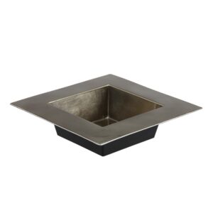 VASSOIO PLASTICA QUADRATO 20X20 CM verde (Cod. 32165-04)