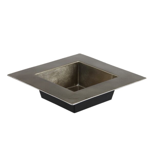 VASSOIO PLASTICA QUADRATO 20X20 CM verde (Cod. 32165-04)