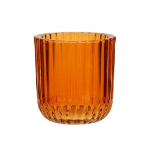 VASO VETRO COLORATO D9 H9,5 CM ambra (Cod. 36135-02)