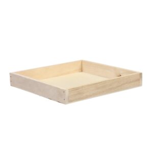 VASSOIO LEGNO QUADRATO 20X20X3 CM  (Cod. 36144-01)