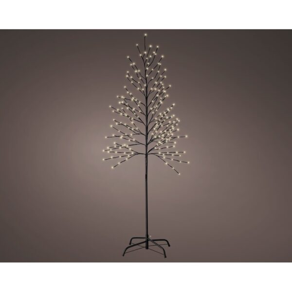 ALBERO 210 LEDS 180CM-D90 MARRONE DA ESTERNO  (Cod. 35973-01)