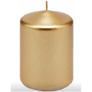 CANDELA MOCCOLO D38 H60 MM oro (Cod. 36655-01)