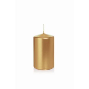 CANDELA MOCCOLO D60 MM H100 MM oro (Cod. 34991-01)