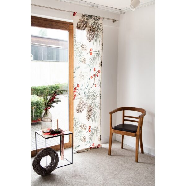TENDA COTONE 60X250 CM CONES BERRIES  (Cod. 36596-01)