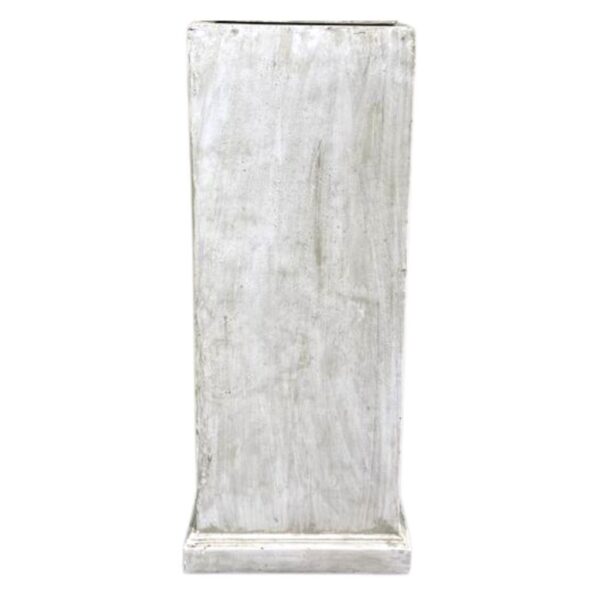 COLONNA QUADRA 33.5X33.5 H80 CM VB bianco-shabby (Cod. 36649-02)