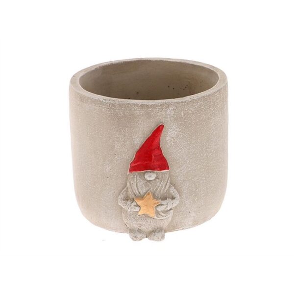 CASPO' SANTA CLAUS E STELLA 14X16XH11,3 CM  (Cod. 36460-01)