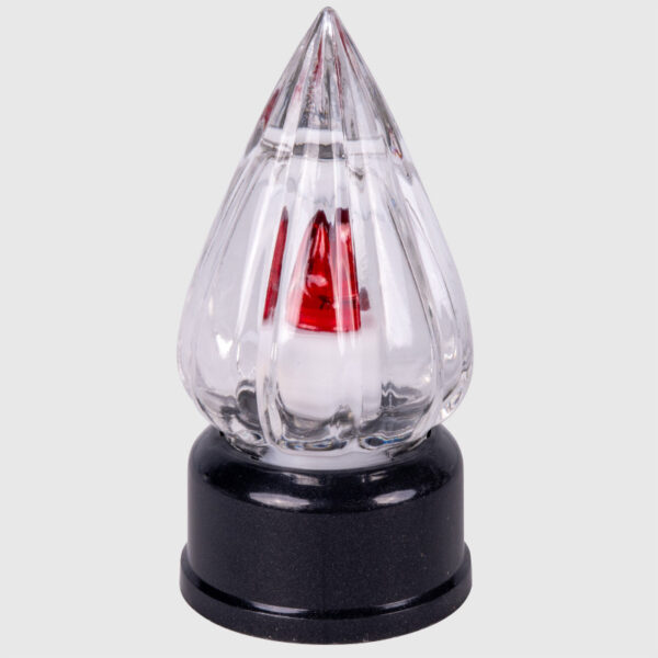 LUMINO FIAMMA DOMINI VETRO 365 GIORNI D7 H14,5 CM  (Cod. 36741-01)