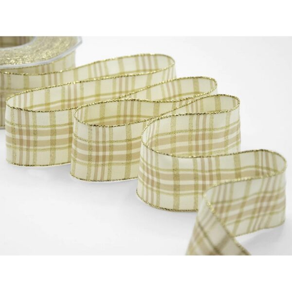 NASTRO NOEL 40MM 20MT beige (Cod. 27282-01)