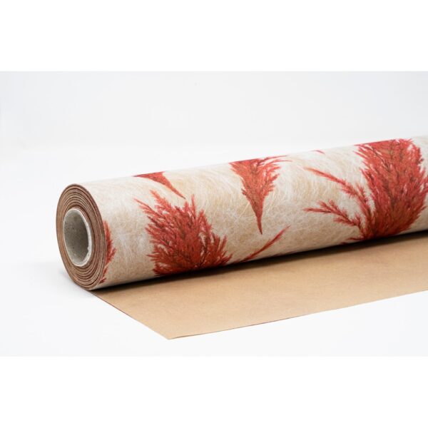 BOBINA PAPER-FIBRA PAMPAS CM 75 X 20 MT rosso-07 (Cod. 32475-02)