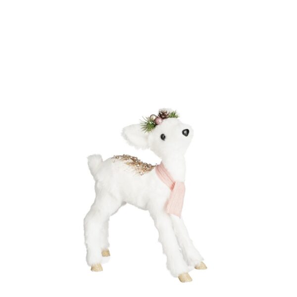 RENNA BIANCA 20X10 H25 CM  (Cod. 36324-01)