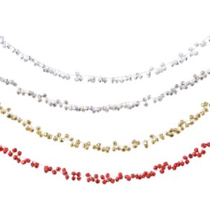 FESTONE CON CAMPANELLE 120CM (1 pz) bianco (Cod. 28811-04)