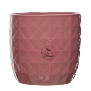 VASO CERAMICA D13,5 H13 CM rosa (Cod. 29717-02)