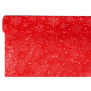 BOBINA FIOCCO DI NEVE POLYWEB 0,51X9 MT rosso (Cod. 36839-02)
