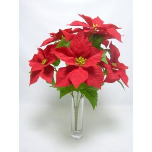 BUSH STELLE DI NATALE CM50 rosso (Cod. 28106-01)