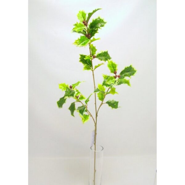 RAMO AGRIFOGLIO CON BACCHE CM.63 variegato (Cod. 30488-02)