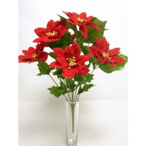 BUSH STELLA DI NATALE CM50 rosso (Cod. 34868-01)