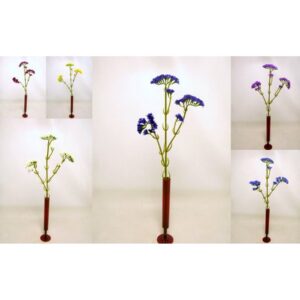 24 PZ RAMO LIMONIUM  X3 63 CM   colori-assortiti (Cod. 36821-01)
