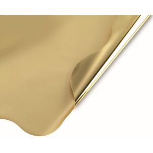 50pz SOTTOVASI BICOLOR METAL 35MY D.70 CM oro (Cod. 36842-01)