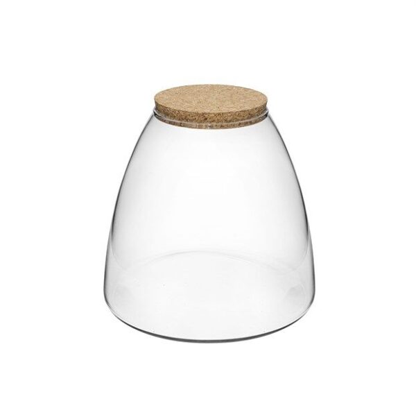 VASO VETRO TAPPO SUGHERO H18 D19 CM  (Cod. 35530-02)