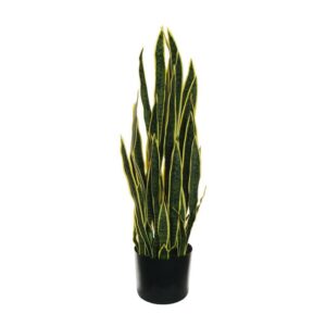 PIANTA SANSEVIERIA REAL TOUCH, VASO D25 H112 CM  (Cod. 36966-01)