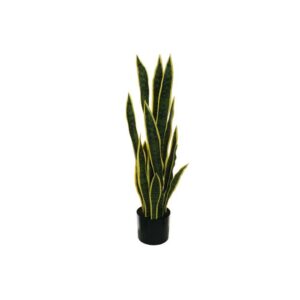 [80] PIANTA SANSEVIERIA REAL TOUCH, VASO D15 H80 CM  (Cod. 36967-01)