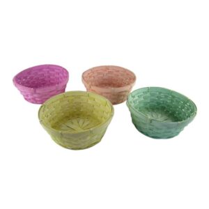 SET 8 CIOTOLE PRIMAVERA D 25 H 10 CM BAMBOO  (Cod. 35184-01)