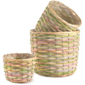 SET 3 CASPO' VIMINI PIC. D17 H14 - GR. D29 H25  (Cod. 37040-01)