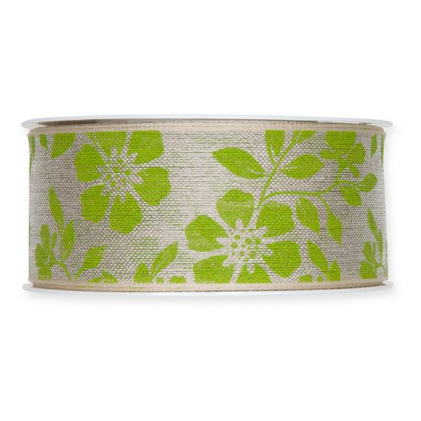 NASTRO BLOSSOM 40 MM 12 MT verde (Cod. 37227-02)