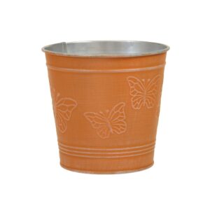 SECCHIELLO METALLO D12,5X11,5 CM arancio (Cod. 37391-01)