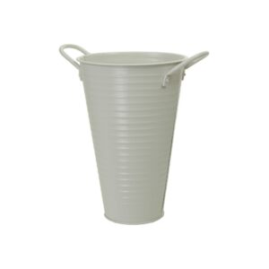 SECCHIELLO ALTO ROTONDO CON MANICI D20X30 CM bianco (Cod. 37394-01)