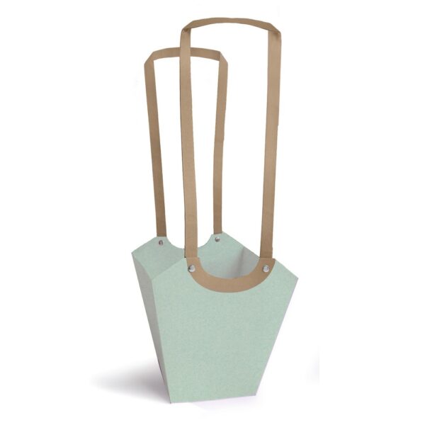 BORSA CARTA AQUA 10X17 H19 10PZ MEDIA salvia (Cod. 18658-09)