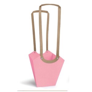 BORSA CARTA AQUA 10X17 H19 10PZ MEDIA rosa (Cod. 18658-10)