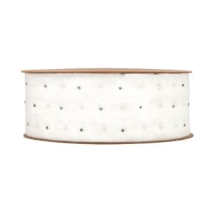 NASTRO SHININIG DIAMONDS MM40 X 20MT bianco (Cod. 36990-01)