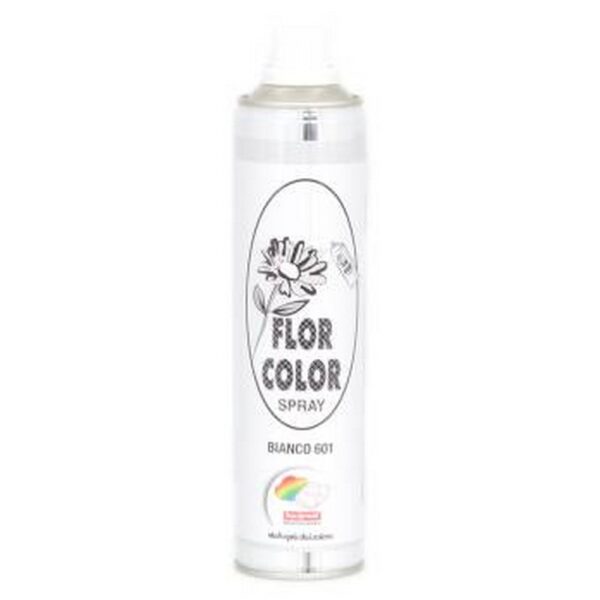 COLORANTE SPRAY FLORCOLOR USO PROFESSIONALE 400ML bianco (Cod. 35243-01)