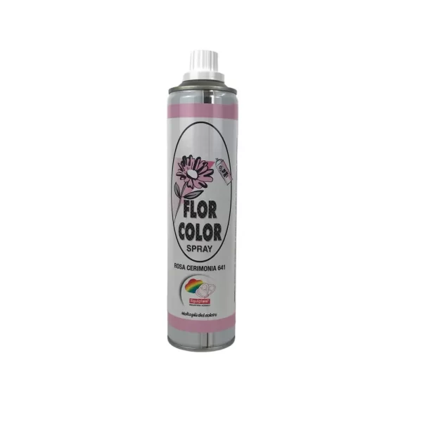 COLORANTE SPRAY FLORCOLOR USO PROFESSIONALE 400ML rosa-cerimonia (Cod. 35243-05)