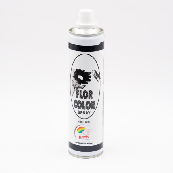 COLORANTE SPRAY FLORCOLOR USO PROFESSIONALE 400ML nero (Cod. 35243-06)