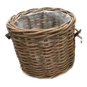 CESTO KUBOO TAPLOK D60 H55 CM naturale-marrone (Cod. 37108-01)
