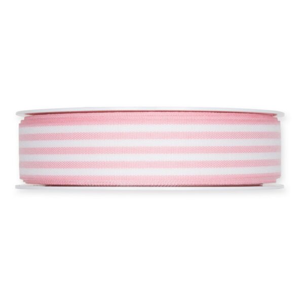 NASTRO A STRISCE 24 MM 25 MT rosa (Cod. 37237-01)