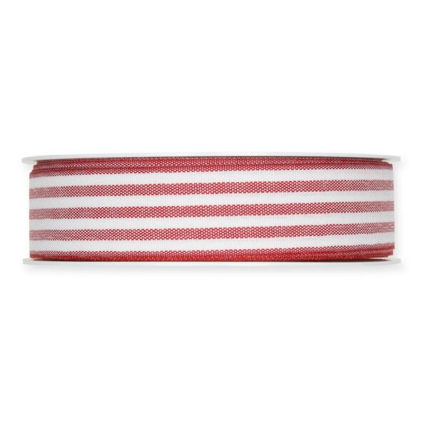 NASTRO A STRISCE 24 MM 25 MT rosso (Cod. 37237-06)