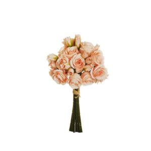 MAZZO MINI x9 CON 18 ROSE ANNA  salmone (Cod. 37246-02)