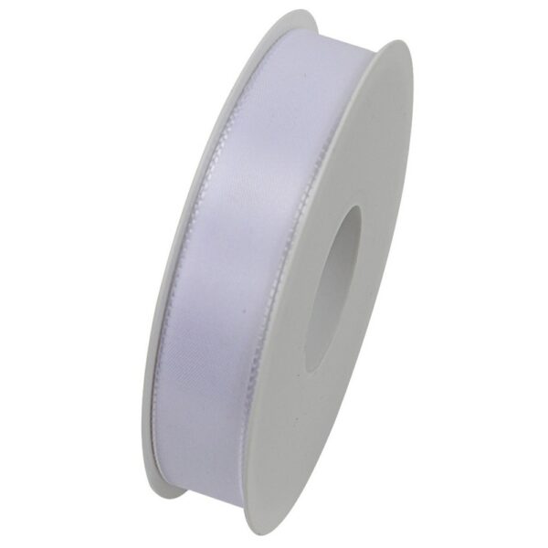 NASTRO BASIC/TAFFETÀ MM25 MT50 bianco-01 (Cod. 597-01)