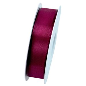 NASTRO BASIC/TAFFETÀ MM25 MT50 amaranto-252 (Cod. 597-14)