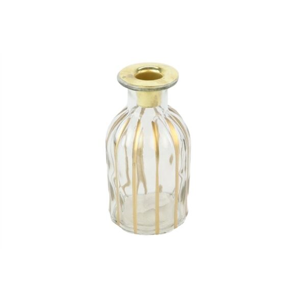 BOTTIGLIA RICHED D7 H19 CM oro (Cod. 37115-01)